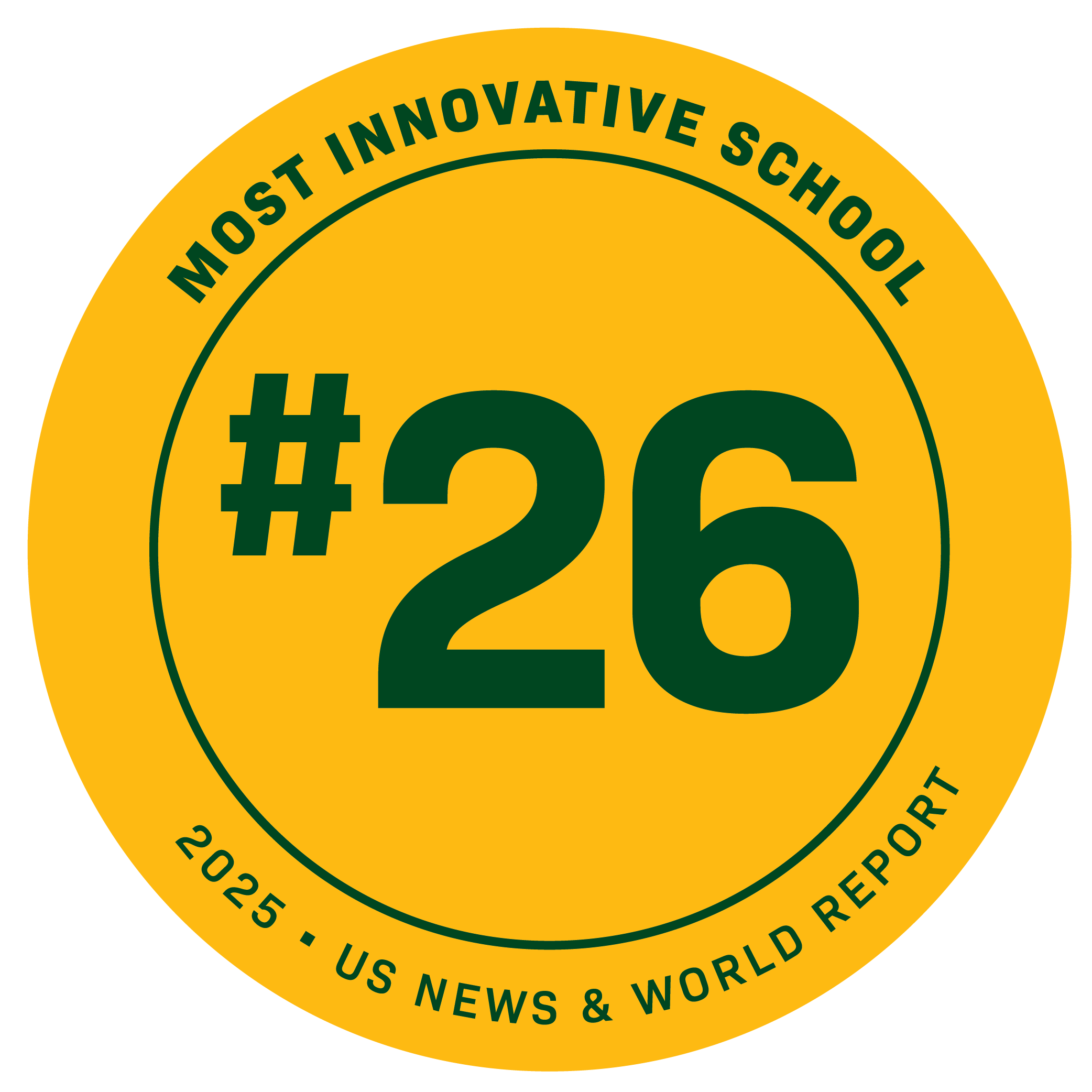 #26 most innovative school 2025