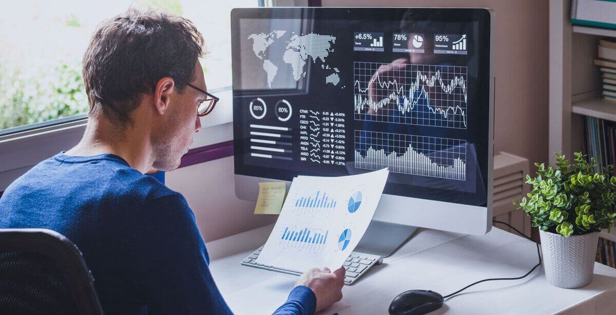 software engineer working at a computer